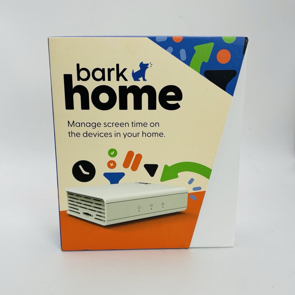 Bark Home Parental Controls for Wi-Fi Manage Screen Time Block Apps New In Box.